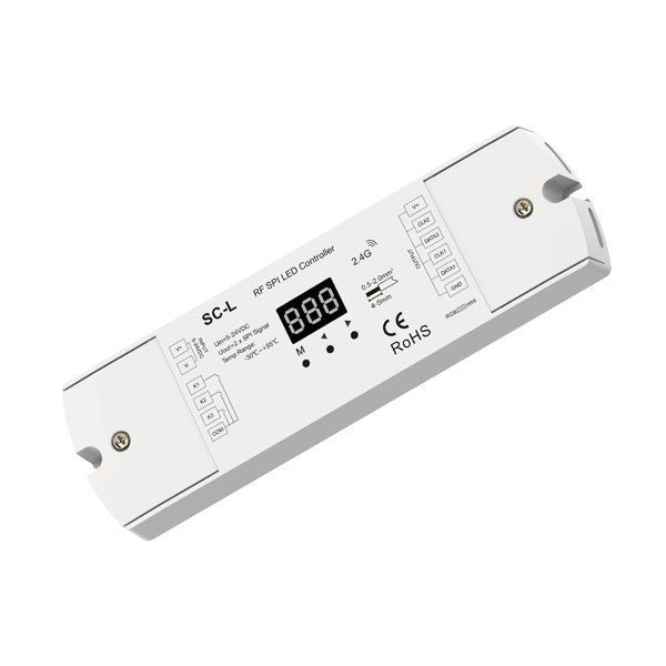 SPI RF CONTROLLER (PIXEL) ''SC-L'' 2 ΕΞΟΔΟΙ 5-24VDC