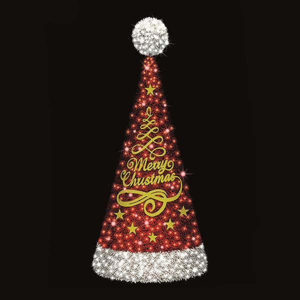 ΕΠΑΓΓΕΛΜΑΤΙΚΟ ΣΧΕΔΙΟ, ΧΡΙΣΤΟΥΓΕΝΝΙΑΤΙΚΟ ΔΕΝΤΡΟ 3D ΜΕ ΕΠΙΓΡΑΦΗ, 230V, ΛΕΥΚΟ & ΚΟΚΚΙΝΟ LED, 1200x450cm, IP65