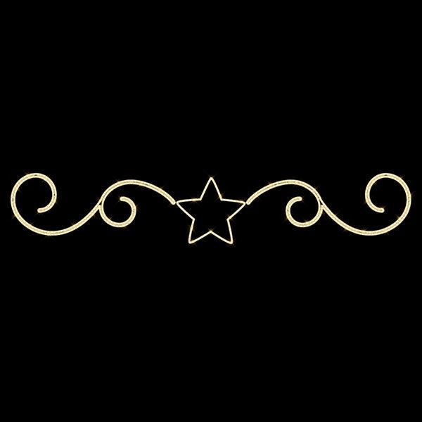 ΕΠΑΓΓΕΛΜΑΤΙΚΟ ΣΧΕΔΙΟ, ΓΙΡΛΑΝΤΑ, ΜΕ ΑΣΤΕΡΙ, 230V, ΘΕΡΜΗ ΛΕΥΚΗ LED ΦΩΤΟΣΩΛΗΝΑ, 110x520, IP65