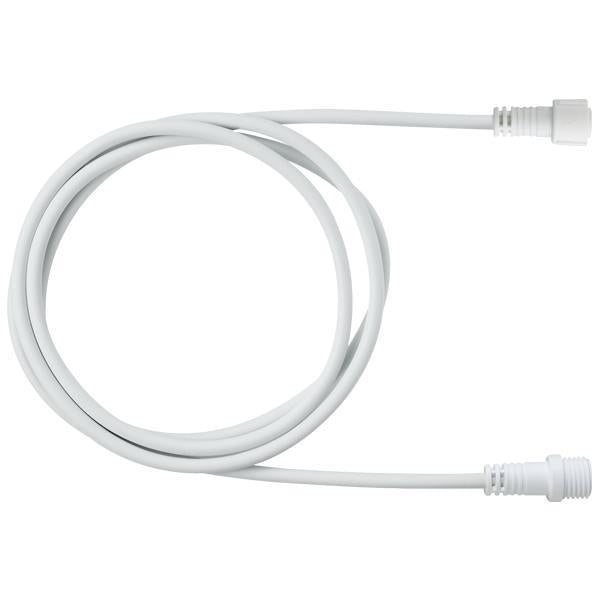 DIY, ΛΕΥΚΟ ΚΑΟΥΤΣΟΥΚ ΚΑΛΩΔΙΟ 3m ΜΕ 2 ΕΠΕΚΤΑΣΕΙΣ, IP65