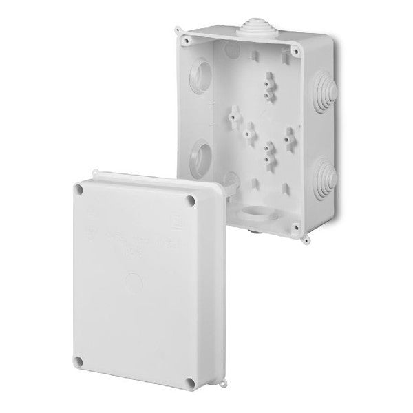 ΜΠΟΥΑΤ ΕΞΩΤΕΡΙΚΟ 158X118X94 ΜΕ ΜΕΤΑΛΛΙΚΗ ΒΙΔΑ IP55 ΓΚΡΙ