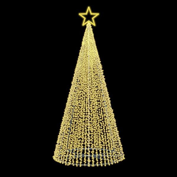 ΕΠΑΓΓΕΛΜΑΤΙΚΟ ΣΧΕΔΙΟ, ΧΡΙΣΤΟΥΓΕΝΝΙΑΤΙΚΟ ΔΕΝΤΡΟ 3D, 230V, ΘΕΡΜΗ ΛΕΥΚΗ ΦΩΤΟΣΩΛΗΝΑ, ΘΕΡΜΟ ΛΕΥΚΟ LED, 2000x750cm, IP65