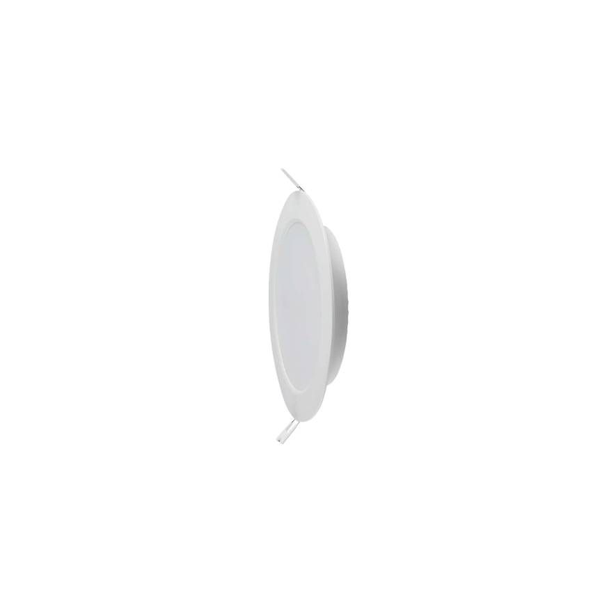 V-TAC Στρογγυλό Χωνευτό LED Panel 18W με Ψυχρό Λευκό Φως 6500K 22εκ.