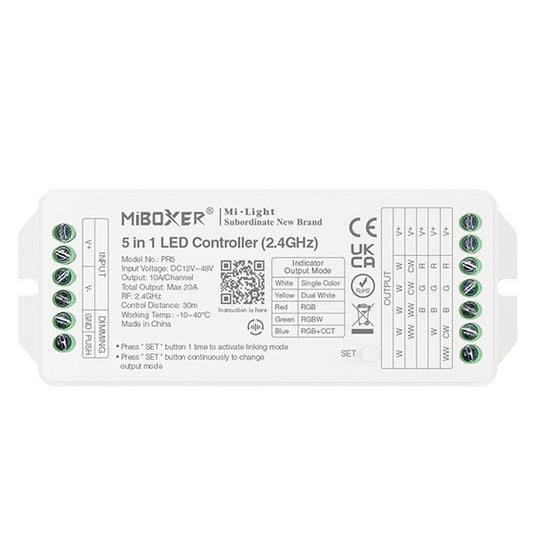 ΑΣΥΡΜΑΤΟ RF CONTROLLER RGBCCT 20A DC12V-48V