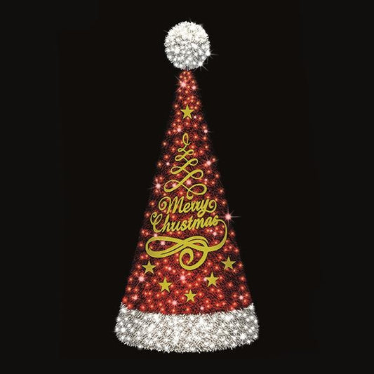 ΕΠΑΓΓΕΛΜΑΤΙΚΟ ΣΧΕΔΙΟ, ΧΡΙΣΤΟΥΓΕΝΝΙΑΤΙΚΟ ΔΕΝΤΡΟ 3D ΜΕ ΕΠΙΓΡΑΦΗ, 230V, ΛΕΥΚΟ & ΚΟΚΚΙΝΟ LED, 1200x450cm, IP65