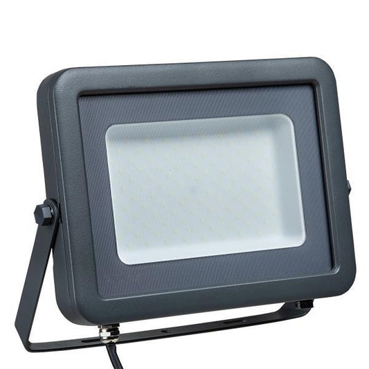 ΠΡΟΒΟΛΕΑΣ LED SMD 100W ΜΑΥΡΟΣ IP66 80-265V 6500K PLUS