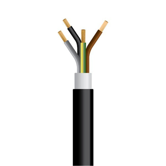 ΚΑΛΩΔΙΟ NYY J1VV-R 4X16mm² ΜΑΥΡΟ (500m/Drum)
