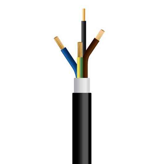 ΚΑΛΩΔΙΟ NYY J1VV-R 3X185+95mm² ΜΑΥΡΟ (500m/Drum)