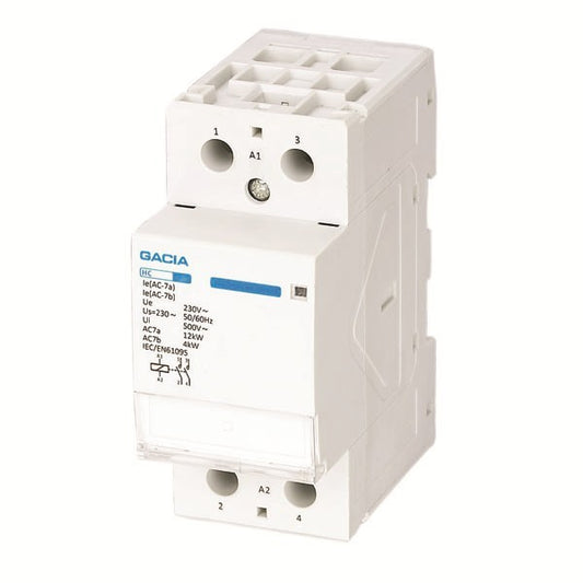 ΡΕΛΕ ΡΑΓΑΣ 2Χ63Α 2NO 240V AC GACIA
