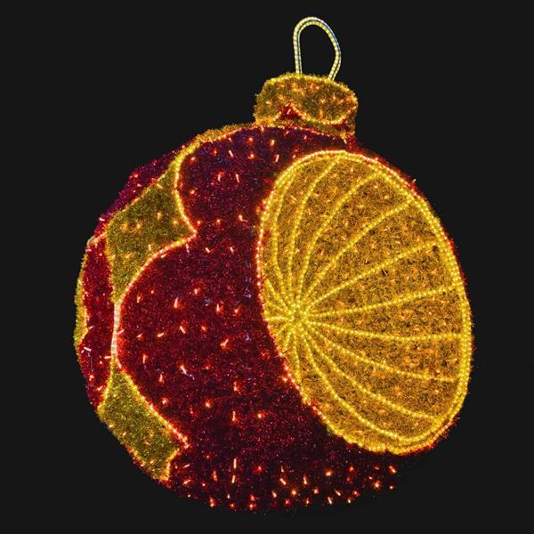 ΕΠΑΓΓΕΛΜΑΤΙΚΟ ΣΧΕΔΙΟ 3D, ΜΠΑΛΑ, ΚΙΤΡΙΝΗ LED ΦΩΤ/ΝΑ, 250x170x160cm, IP65