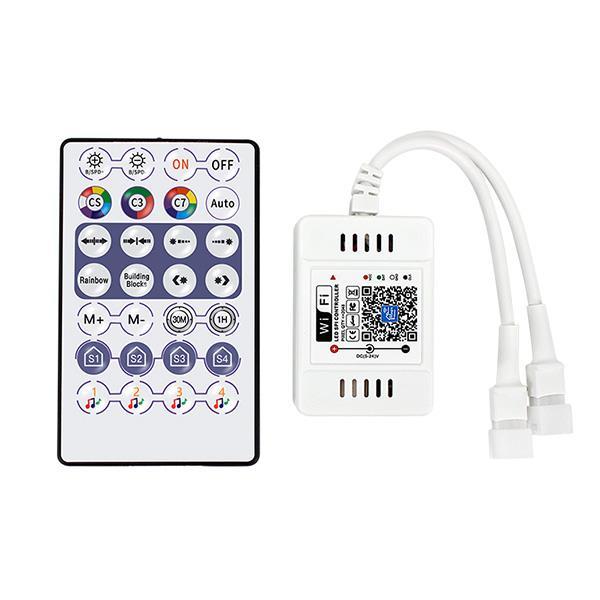 ΑΣΥΡΜΑΤΟ CONTROLLER RF Wifi & Bluetooth PIXEL DC5-24V, 2CH (Max. 2048 PIXEL)