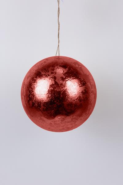 ΜΠΑΛΑ, ΜΕΤΑΛΛΙΚΟ ΚΟΚΚΙΝΟ, 30cm