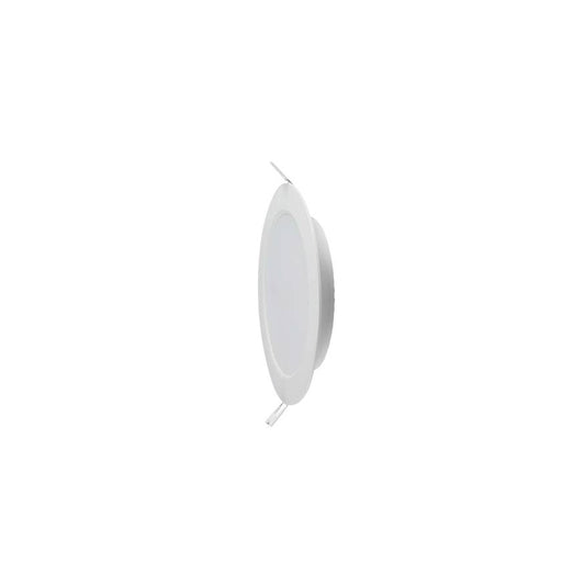 V-TAC Στρογγυλό Χωνευτό LED Panel 18W με Ψυχρό Λευκό Φως 6500K 22εκ.